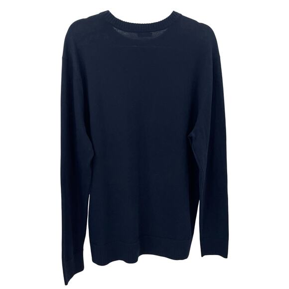 Smartwool Men’s XL Sparwood Crew Sweater Navy Blue Merino Wool Blend - Picture 8 of 8